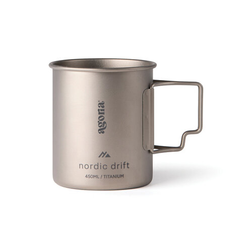 DeBle Nordic Drift titanium mok bedrukken met logo ND3400102