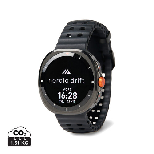 DeBle Nordic Drift smartwatch bedrukken met logo ND4300001