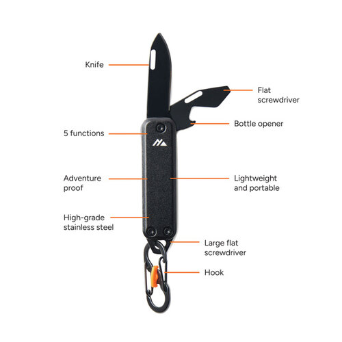 DeBle Nordic Drift multitool bedrukken met logo ND5000201