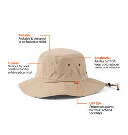 DeBle Nordic Drift bucket hat bedrukken met logo ND630010