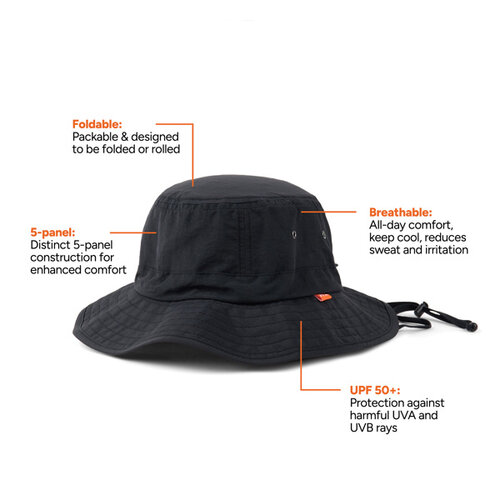 DeBle Nordic Drift bucket hat bedrukken met logo ND630010