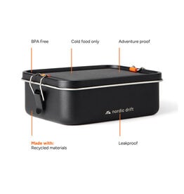 DeBle Nordic Drift lunchbox bedrukken met logo ND3500001
