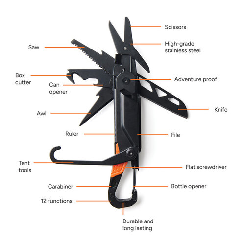 DeBle Nordic Drift multitool bedrukken met logo ND5000301