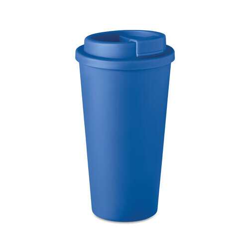 Tuesday dubbelwandige drinkbeker 475 ml kunststof bedrukken met logo DeBle