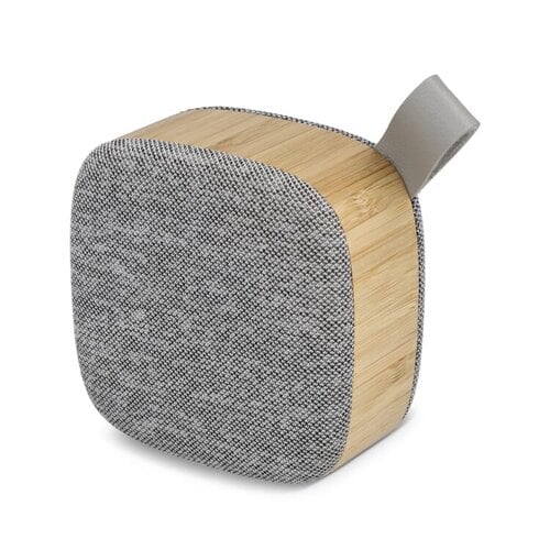 Bamboe draadloze luidspreker 5W LT95608 met logo bedrukken DeBle