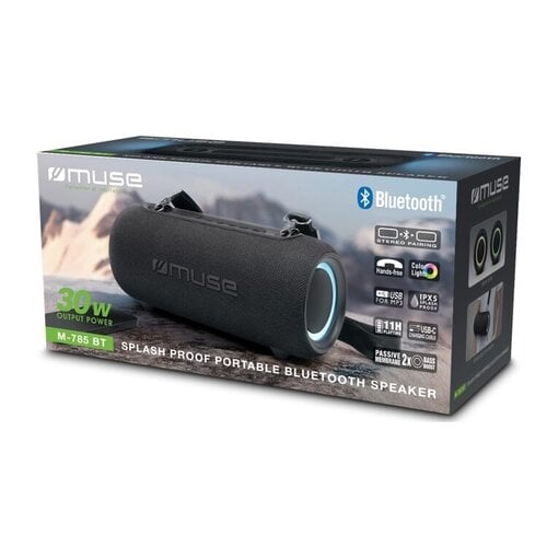 Muse Bluetooth waterbestendige speaker 30W LT55029 met logo bedrukken DeBle