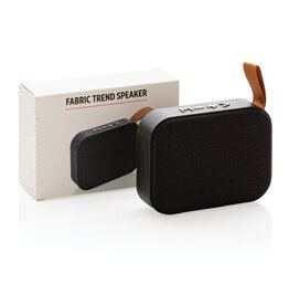 Fabric Trend draadloze 3W speaker P328211 met logo bedrukken DeBle