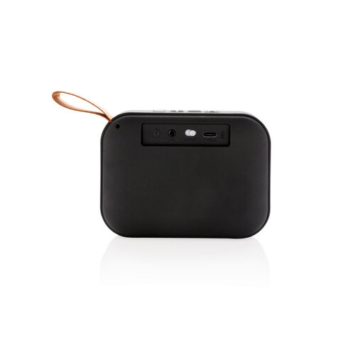 Fabric Trend draadloze 3W speaker P328211 met logo bedrukken DeBle