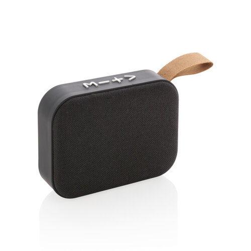 Fabric Trend draadloze 3W speaker P328211 met logo bedrukken DeBle