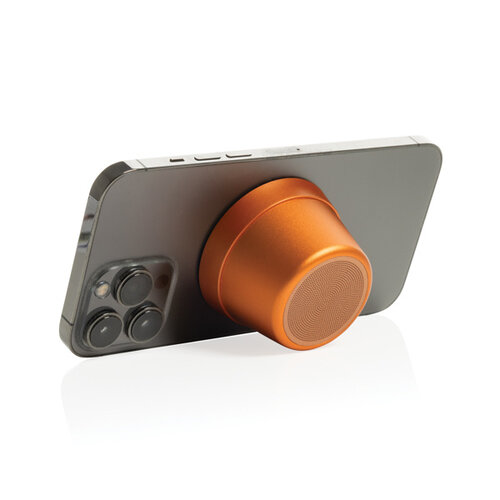 Nivio RCS gerecycled aluminium 5W speaker P33116 met logo bedrukken DeBle