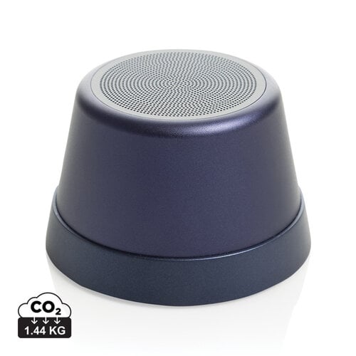 Nivio RCS gerecycled aluminium 5W speaker P33116 met logo bedrukken DeBle