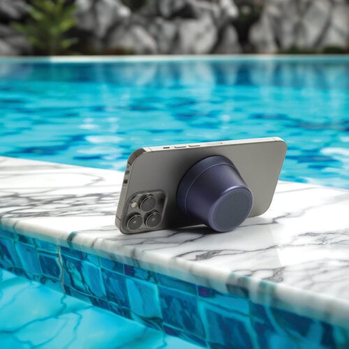 Nivio RCS gerecycled aluminium 5W speaker P33116 met logo bedrukken DeBle