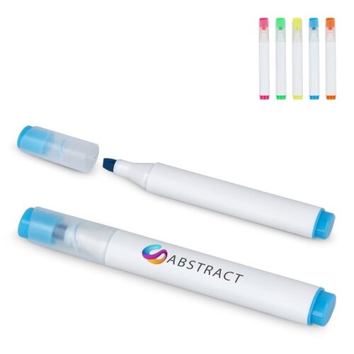 Ovale Tekstmarker LT81263 met logo bedrukken DeBle