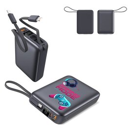 DeBle Nova Powerbank 20.000 mAh 22,5 W LT95516 bedrukken met logo