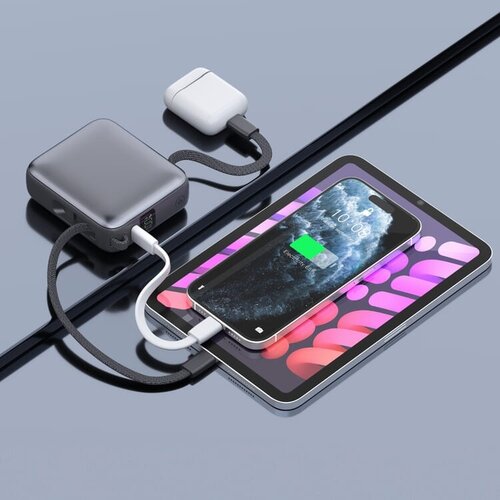DeBle Nova Powerbank 10.000 mAh 22,5 W LT95515 bedrukken met logo