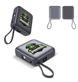 DeBle Nova Powerbank 10.000 mAh 22,5 W LT95515 bedrukken met logo