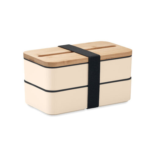 DéBlé gerecycled PP lunchbox MO2088 bedrukt met logo