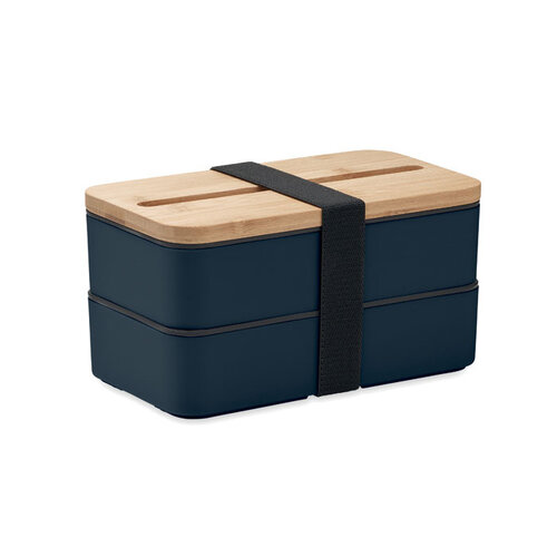 DéBlé gerecycled PP lunchbox MO2088 bedrukt met logo