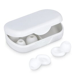 Travel-Comfort silicone oordopjes LT92742 met opbergcase bedrukken met logo