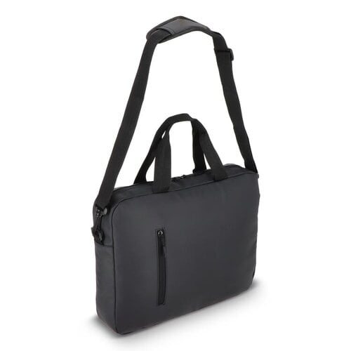 PU SoMa 15,6 inch laptop messenger tas bedrukt met bedrijfslogo