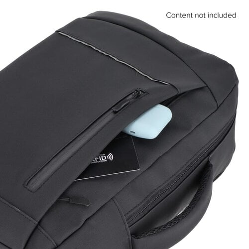 PU Osaka 15,6 inch laptoprugzak bedrukt met bedrijfslogo