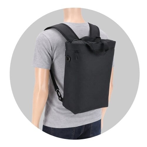 PU Kyiv 15,6 inch convertible laptoprugzak bedrukt met bedrijfslogo