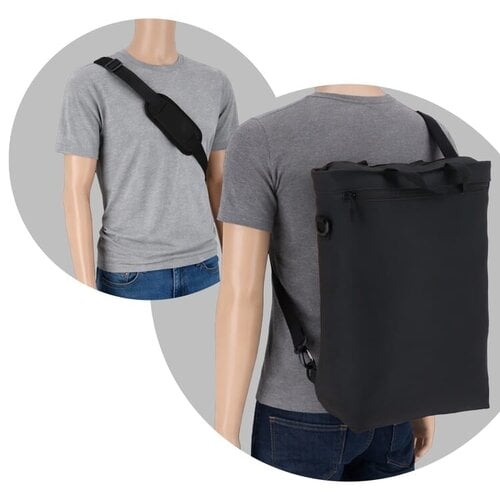 PU Kyiv 15,6 inch convertible laptoprugzak bedrukt met bedrijfslogo