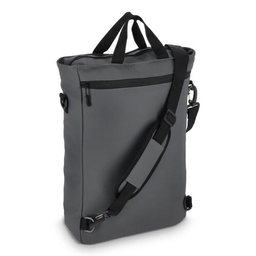PU Kyiv 15,6 inch convertible laptoprugzak bedrukt met bedrijfslogo