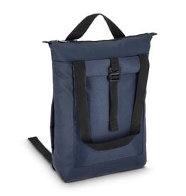 RPET Navi 15,6 inch laptoprugzak bedrukt met bedrijfslogo