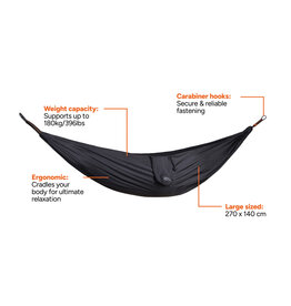 Outdoor hangmat gerecycled