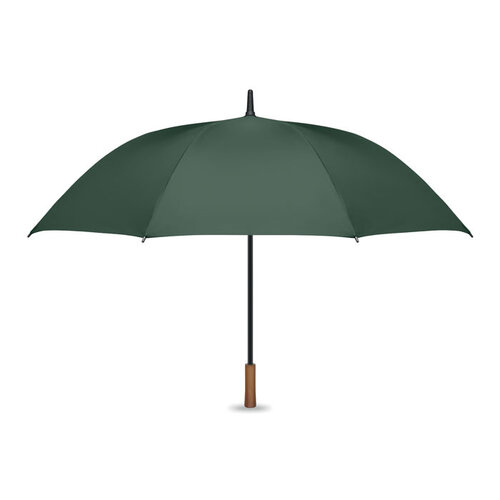 RAYNA 27 inch windproof paraplu MO3220 met houten handgreep en logo