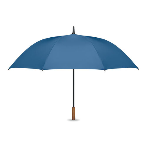 RAYNA 27 inch windproof paraplu MO3220 met houten handgreep en logo