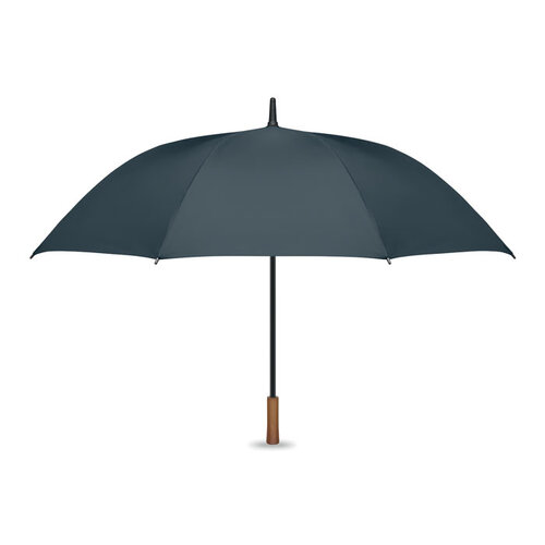 RAYNA 27 inch windproof paraplu MO3220 met houten handgreep en logo