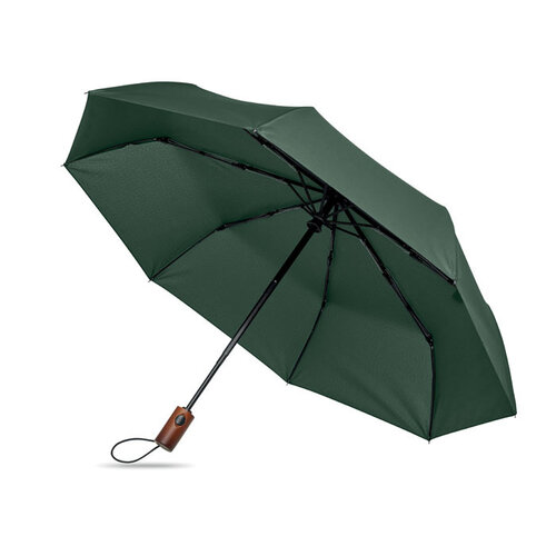 MO3219, RAYNA FOLD, opvouwbare paraplu, opvouwbare paraplu bedrukken, paraplu met logo, 21 inch paraplu, automatische paraplu, auto open dicht paraplu, windproof paraplu, paraplu houten handvat, compacte paraplu