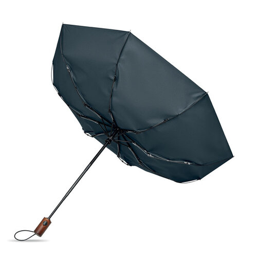 MO3219, RAYNA FOLD, opvouwbare paraplu, opvouwbare paraplu bedrukken, paraplu met logo, 21 inch paraplu, automatische paraplu, auto open dicht paraplu, windproof paraplu, paraplu houten handvat, compacte paraplu