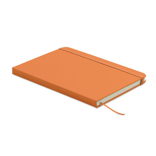 ARCOLOOP A5 notitieboek MO3124 van gerecycled PU bedrukt met logo