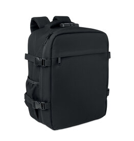 LOCK&GO RPET laptoprugzak MO3137 met cijferslot en 15 inch laptopvak