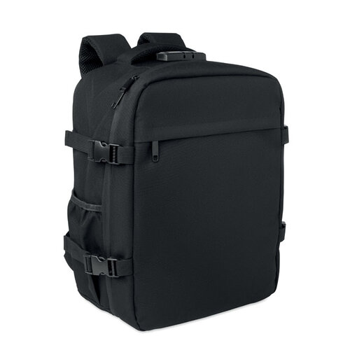 LOCK&GO RPET laptoprugzak MO3137 met cijferslot en 15 inch laptopvak