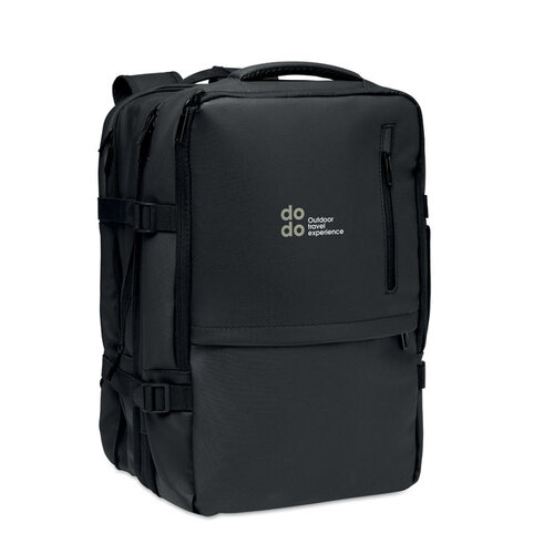 XJUST uitbreidbare RPET rugzak 20L MO3190 met laptopvak en logo