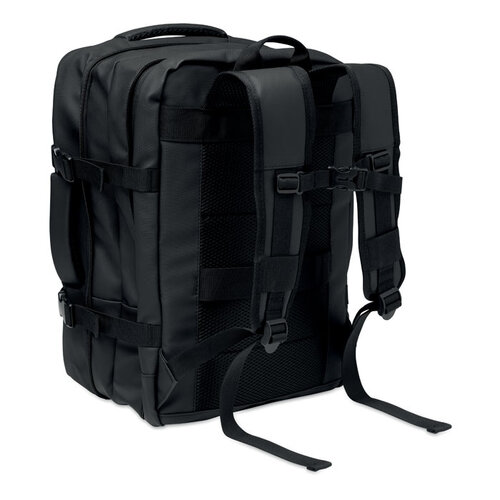XJUST uitbreidbare RPET rugzak 20L MO3190 met laptopvak en logo