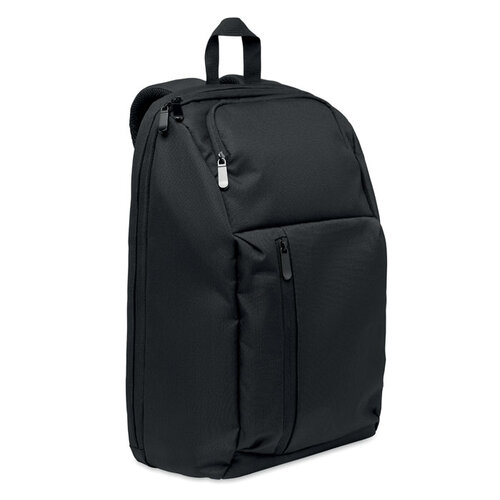 DOHA RPET laptoprugzak 15L MO3123 met 180 graden opening en logo