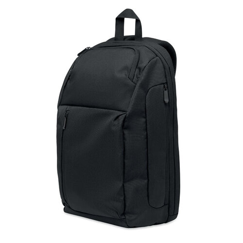 DOHA RPET laptoprugzak 15L MO3123 met 180 graden opening en logo