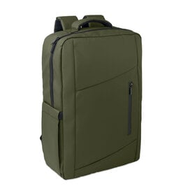 METRO RPET laptoprugzak 15L MO3208 met 15 inch laptopvak en logo