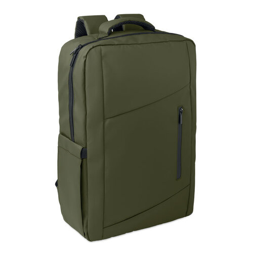METRO RPET laptoprugzak 15L MO3208 met 15 inch laptopvak en logo