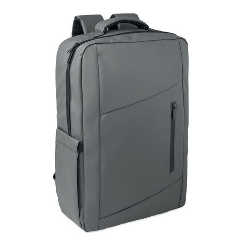 METRO RPET laptoprugzak 15L MO3208 met 15 inch laptopvak en logo