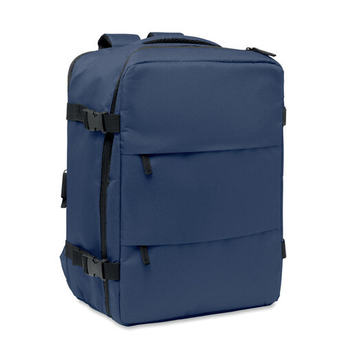 ASPEN uitschuifbare handbagage rugzak 20L MO3195 van RPET met logo