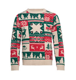 Kerst relatiegeschenken SHIMIS XL gebreide kersttrui CX1602