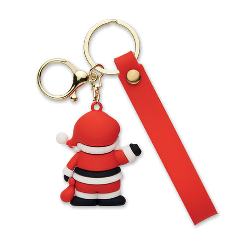 SANTACHARM kerstman sleutelhanger en tashanger CX1605