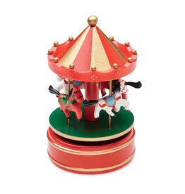 Kerst relatiegeschenken WHIRLY carrousel muziekdoos CX1583