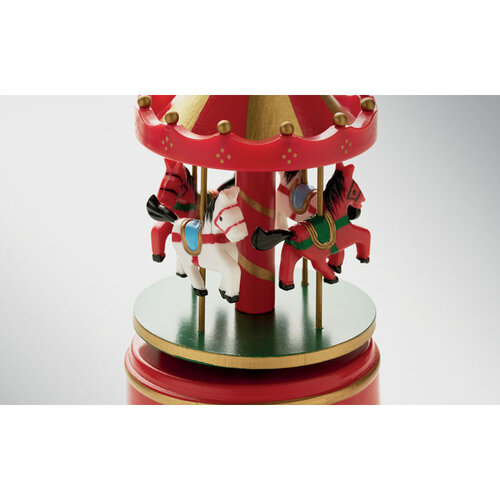 Kerstgeschenken 2026 EOY WHIRLY kerst carrousel muziekdoos CX1583 bedrukken